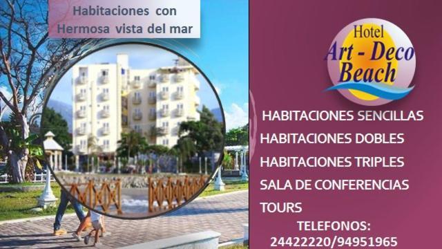 Hotel Art Deco Beach La Ceiba Exterior foto