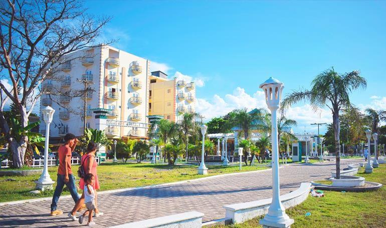 Hotel Art Deco Beach La Ceiba Exterior foto