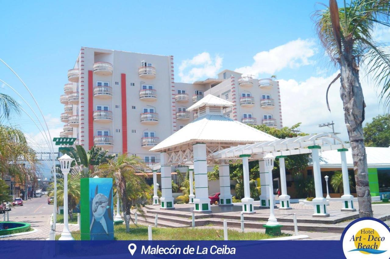 Hotel Art Deco Beach La Ceiba Exterior foto