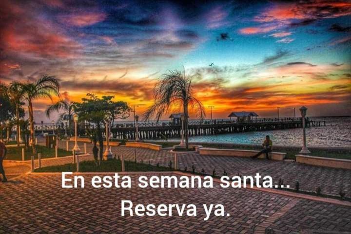 Hotel Art Deco Beach La Ceiba Exterior foto